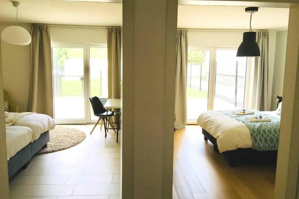 Large Family Retro Flat In City Center- Large Terrace & Garden View, Free Parking Luxembourg
